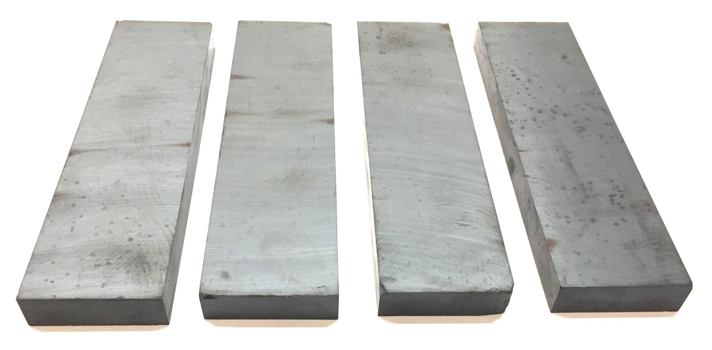 Unbranded 6" x 1-9/16" x 1/2" Ceramic Unmagnetized Ferrite Magnet [Lot of 4] NOS