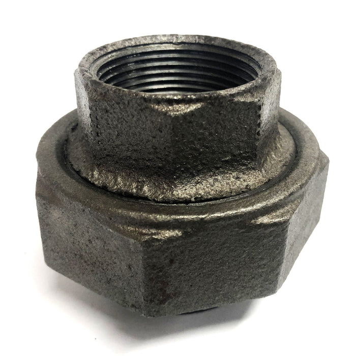 Unbranded 1-1/4 Inch Threaded Pipe Union 150 LBs NOS