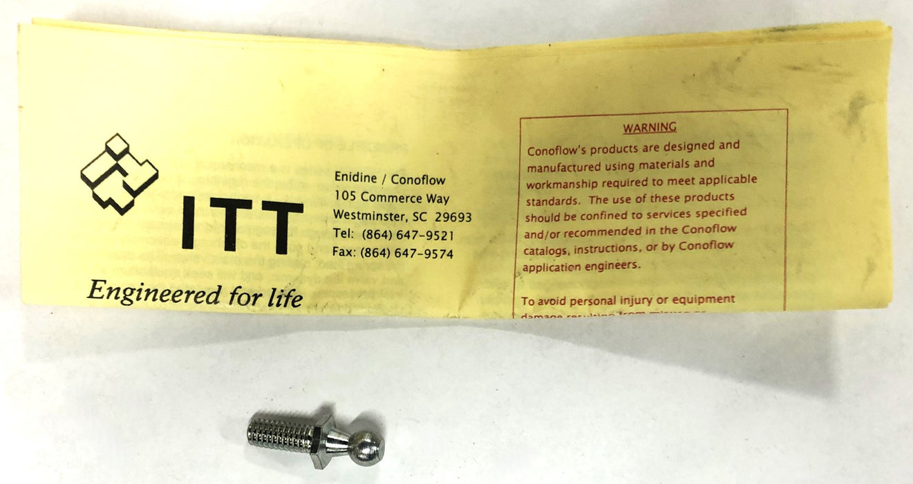 ITT High Pressure Natural Gas Regulator HPNGV28114-10 NOS