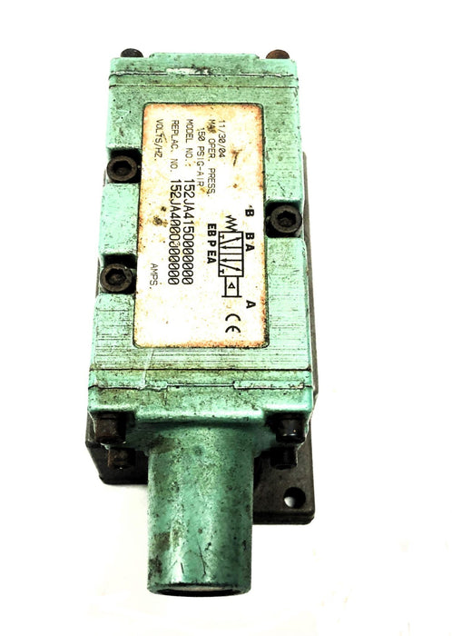 Unbranded Pneumatic Pilot Valve 152JA400O (152JA415000) NOS
