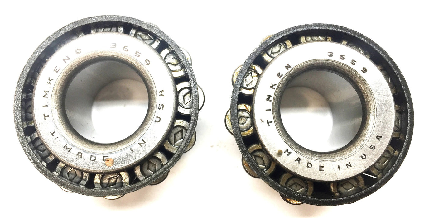 Timken Cylindrical Tapered Roller Bearing Cone 3659 [Lot of 2] NOS