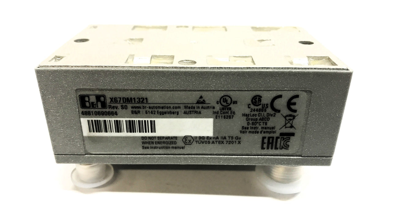 B&R Digital Mixed I/O Input/Output Module X67DM1321 NOS