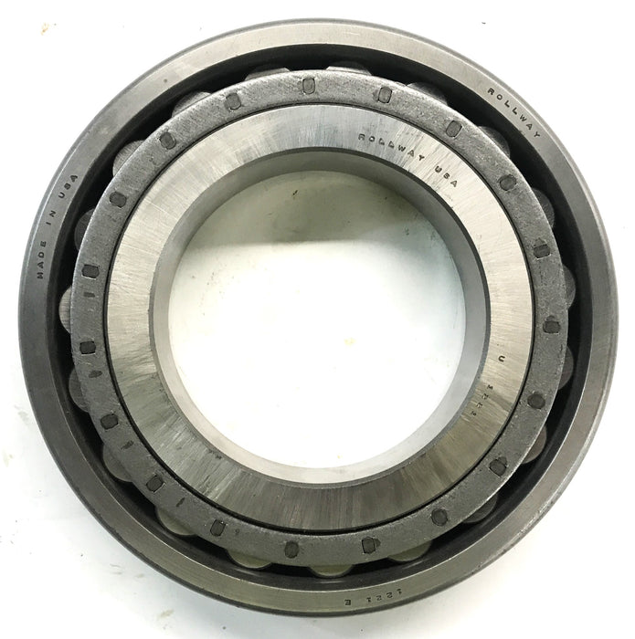 Rollway Cylindrical Roller Bearing Made In The USA (No Box) 1221 E (U 1221) NOS