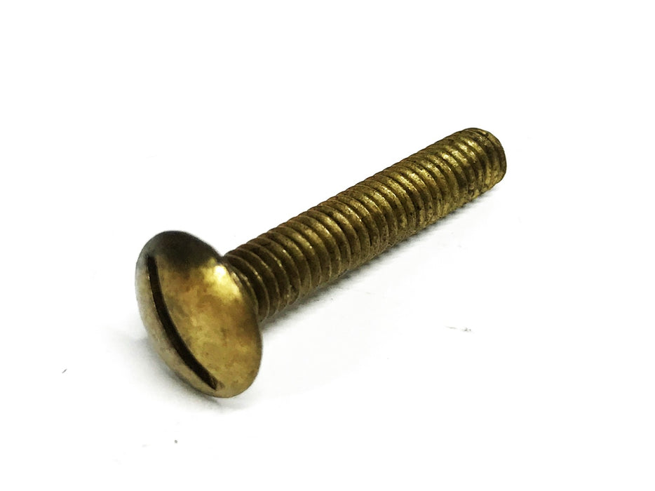 Unbranded 3/16-12 x 1-1/4 inch Brass Truss Head Machine Screw [Lot of 50] NOS