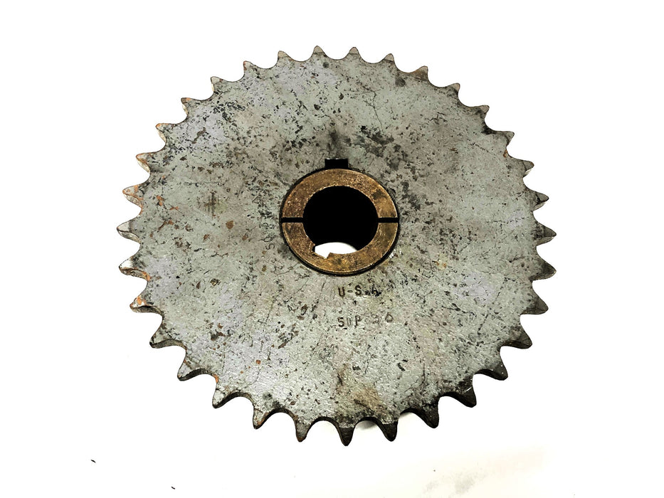 USA Roller Chain 33 Tooth Sprocket 50P33 NOS