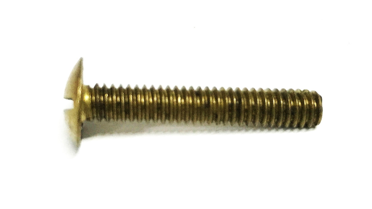 Unbranded 3/16-12 x 1-1/4 inch Brass Truss Head Machine Screw [Lot of 50] NOS
