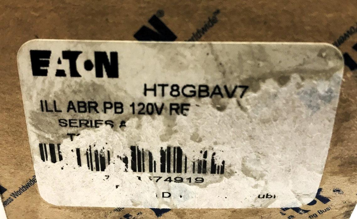 Eaton Amber Pushbutton Momentary Switch HT8GBAV7 NOS