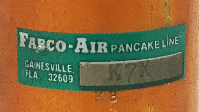 Fabco-Air Pancake Cylinder K7X [Lot of 2] USED