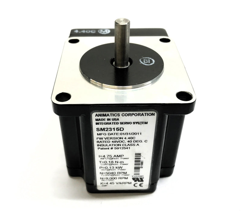 Animatics Smart Servo Motor SM2315D NOS