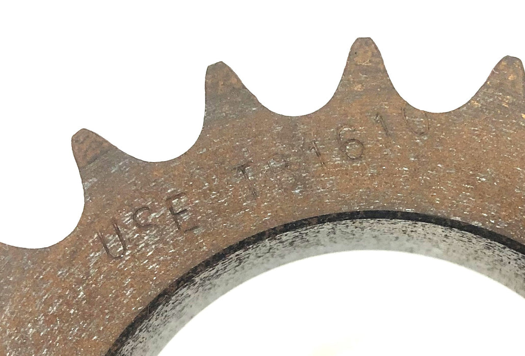Unbranded 20 Tooth 2.19 Inch Bore Roller Chain Sprocket 41TB20 NOS