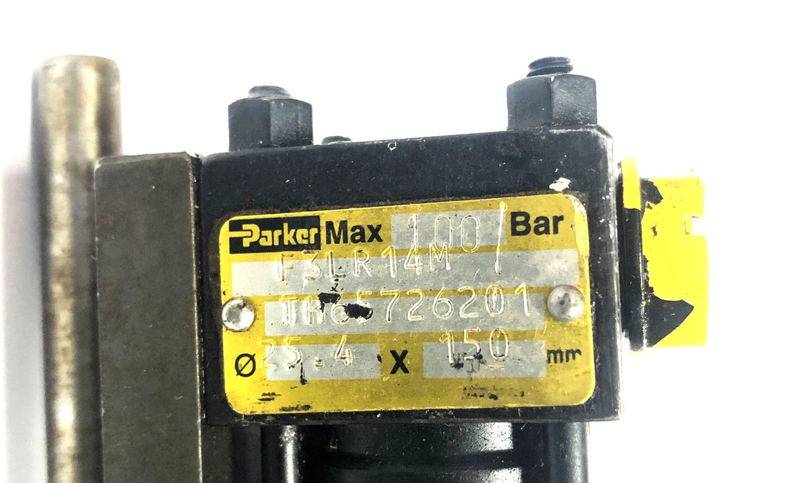 Parker Max 100 Bar 25.4x150mm Cylinder TH65726201 (F3LR14M) USED