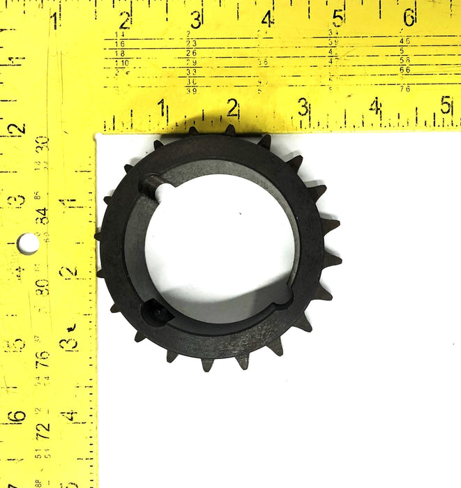 Unbranded 20 Tooth 2.19 Inch Bore Roller Chain Sprocket 41TB20 NOS