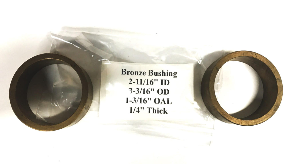 Unbranded 2-11/16 Inch ID Bronze Bushing HA5987 [Lot of 2] NOS
