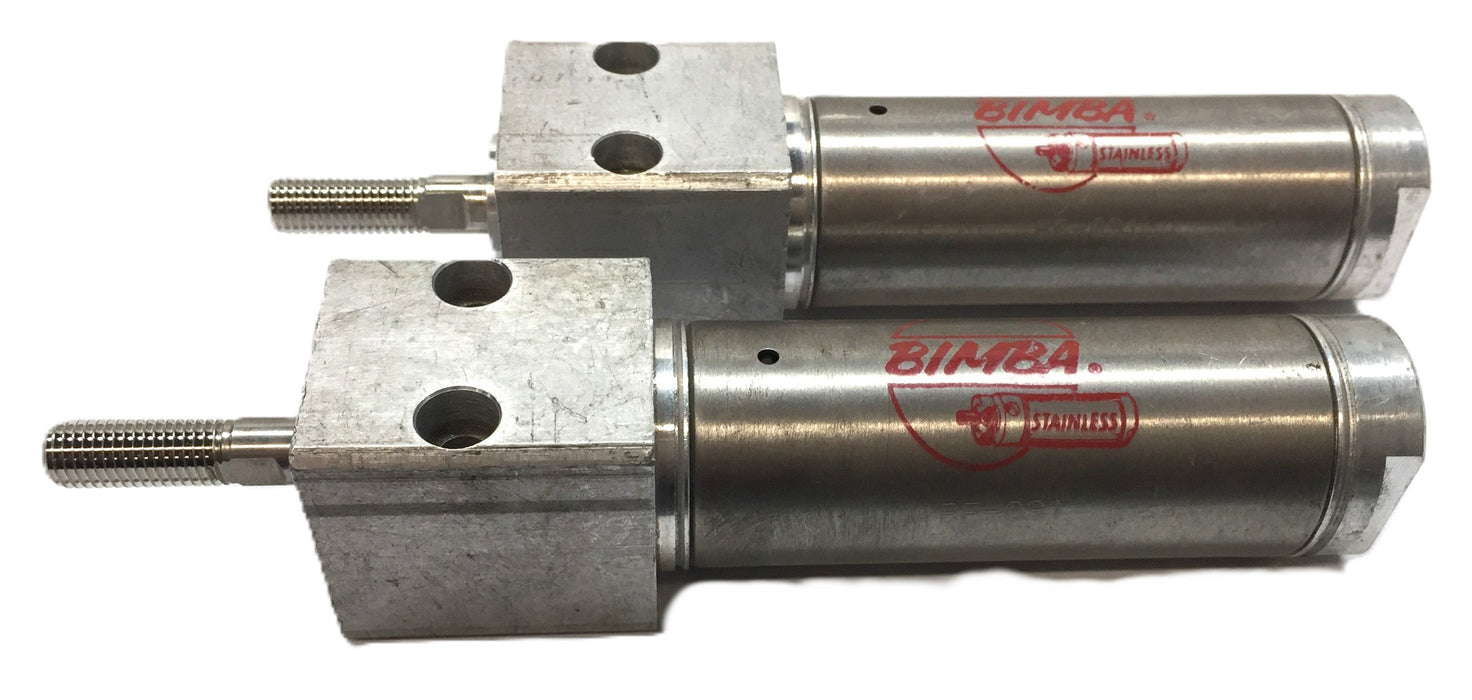 Bimba Pneumatic Air Cylinder BF-091 [Lot of 2] USED