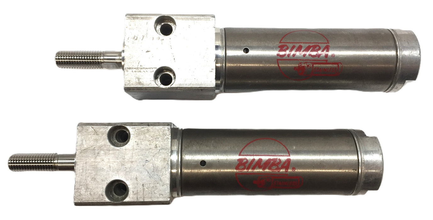 Bimba Pneumatic Air Cylinder BF-091 [Lot of 2] USED