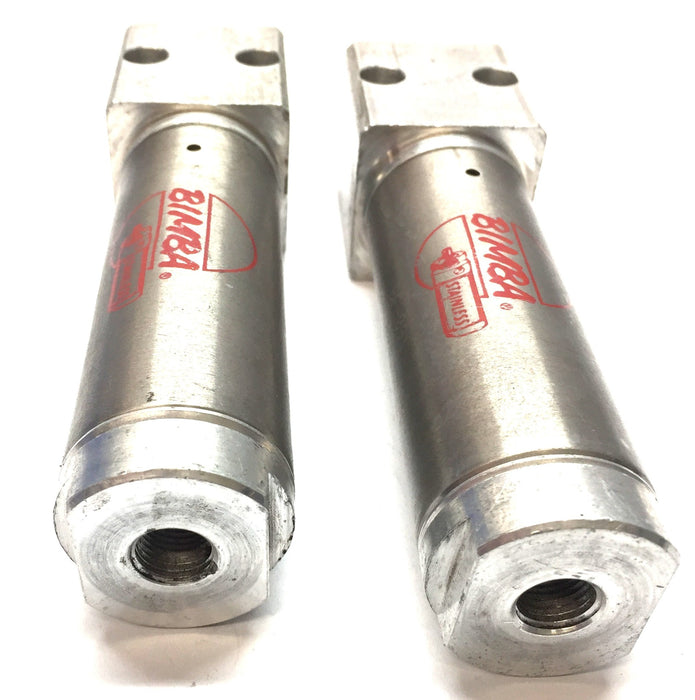 Bimba Pneumatic Air Cylinder BF-091 [Lot of 2] USED