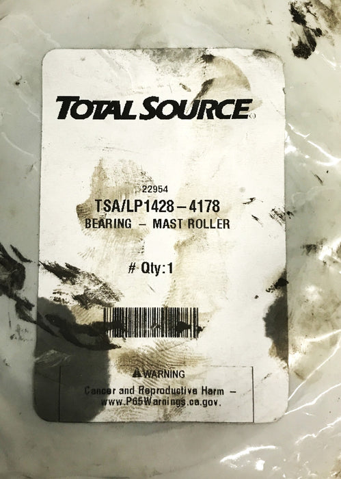 Total Source Mast Roller Bearing LP1428-4178 (MG5208VFFQ) NOS