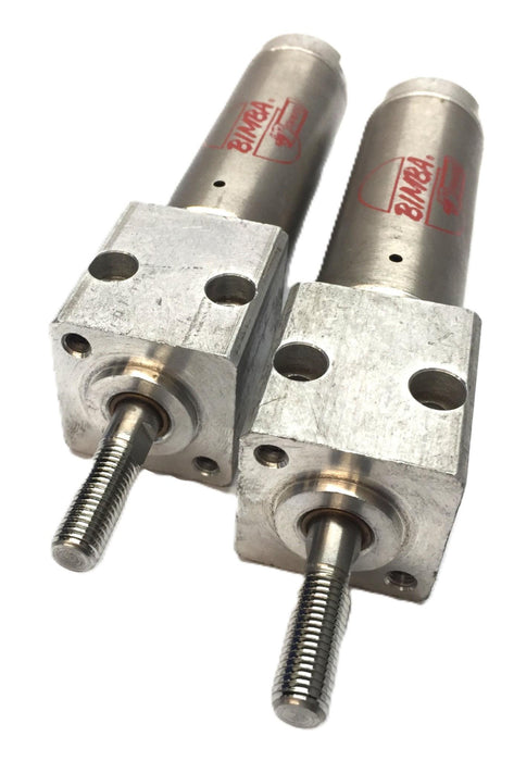 Bimba Pneumatic Air Cylinder BF-091 [Lot of 2] USED