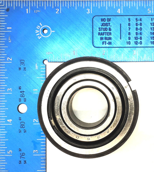 Norma Single Row Ball Bearing W/ Snap Ring (No Box) 43606-J NOS
