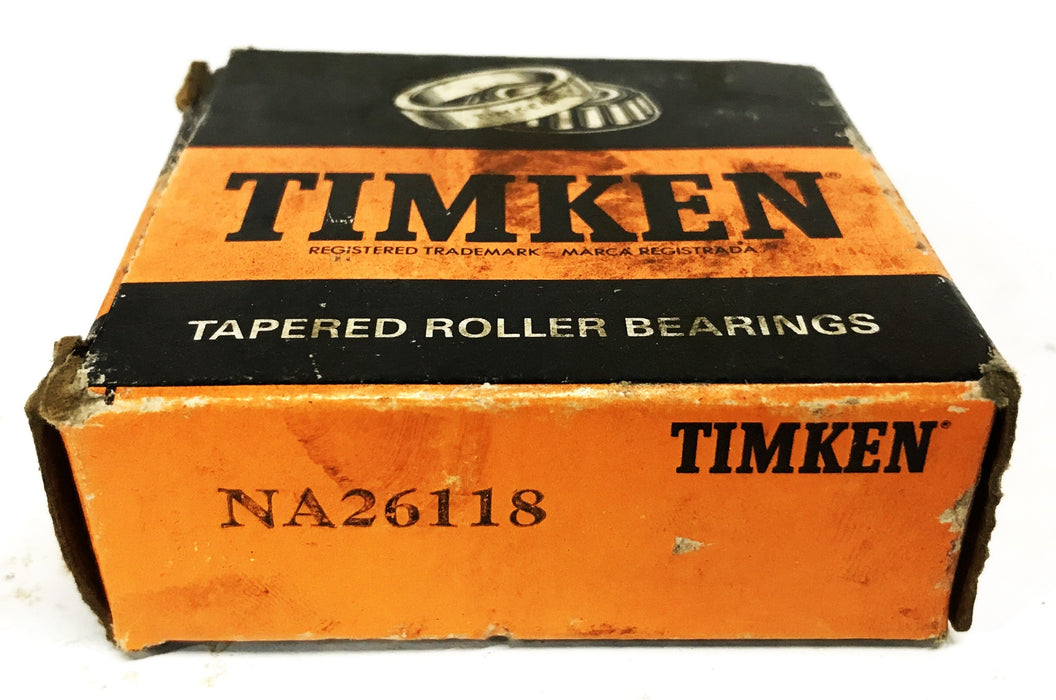 Timken Tapered Roller Bearing Cone NA26118 NOS
