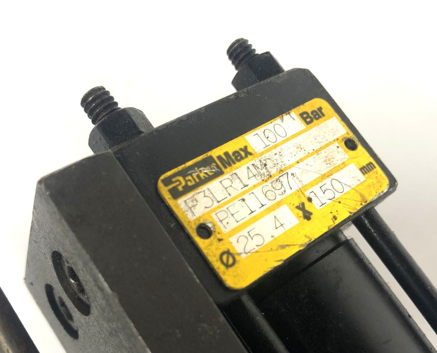Parker Max 100 Bar 25.4x150mm Cylinder PE11697 (F3LR14M) NOS