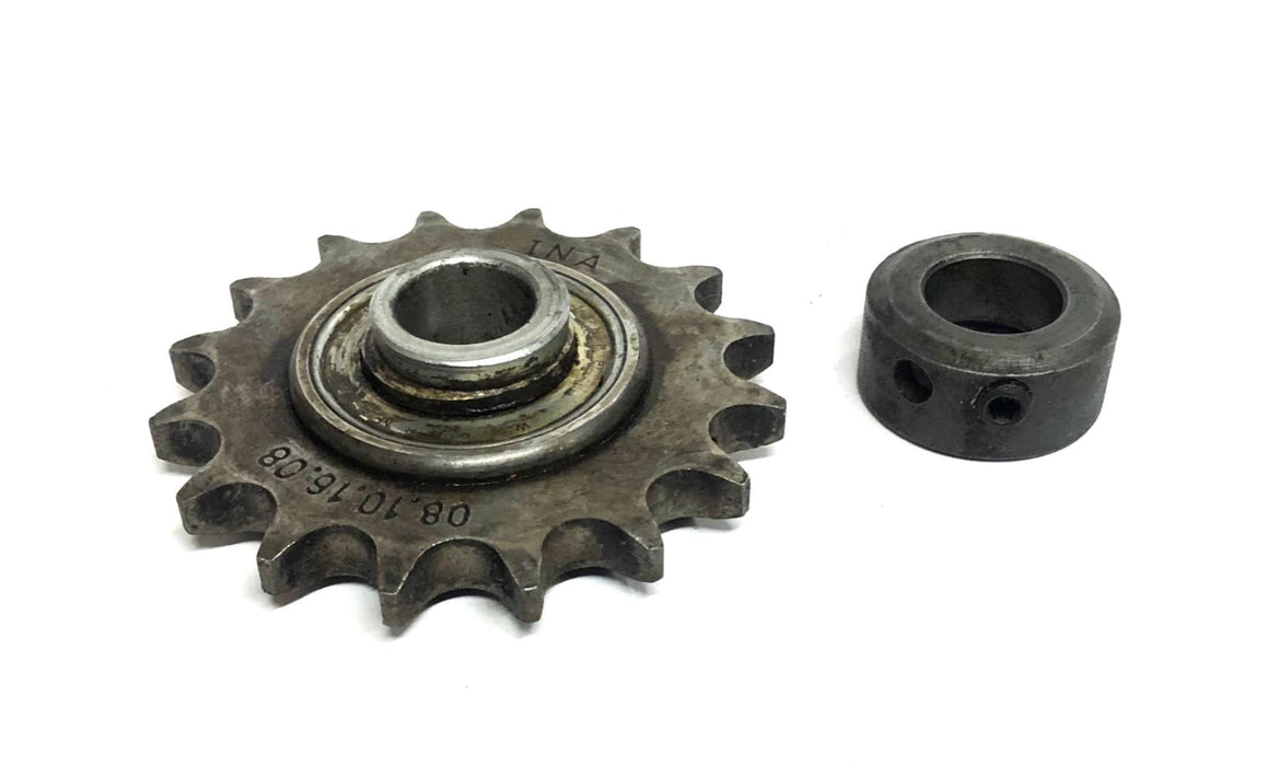 INA 16 Tooth 0.74 Inch Bore Tensioner Sprocket 08.10.16.08 NOS
