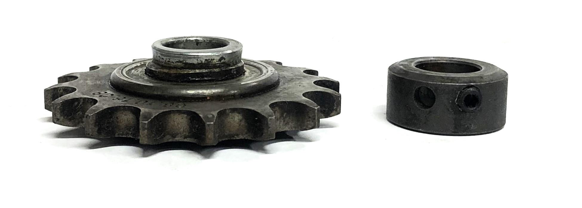 INA 16 Tooth 0.74 Inch Bore Tensioner Sprocket 08.10.16.08 NOS