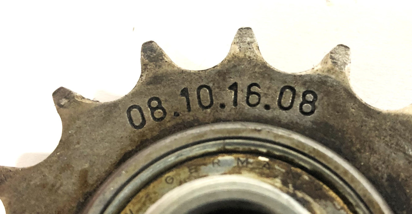 INA 16 Tooth 0.74 Inch Bore Tensioner Sprocket 08.10.16.08 NOS