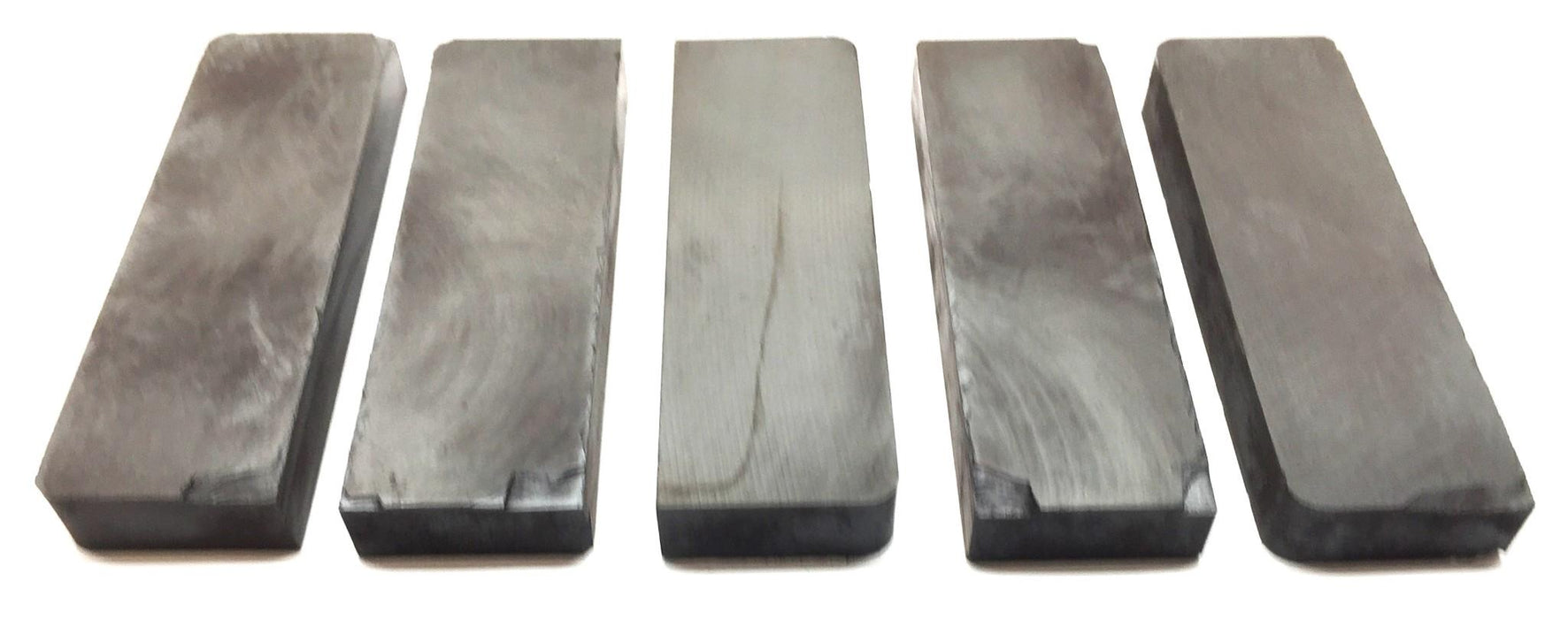 Unbranded 4" x 1.29" x 1/2" Ceramic Unmagnetized Ferrite Magnet [Lot of 5] NOS
