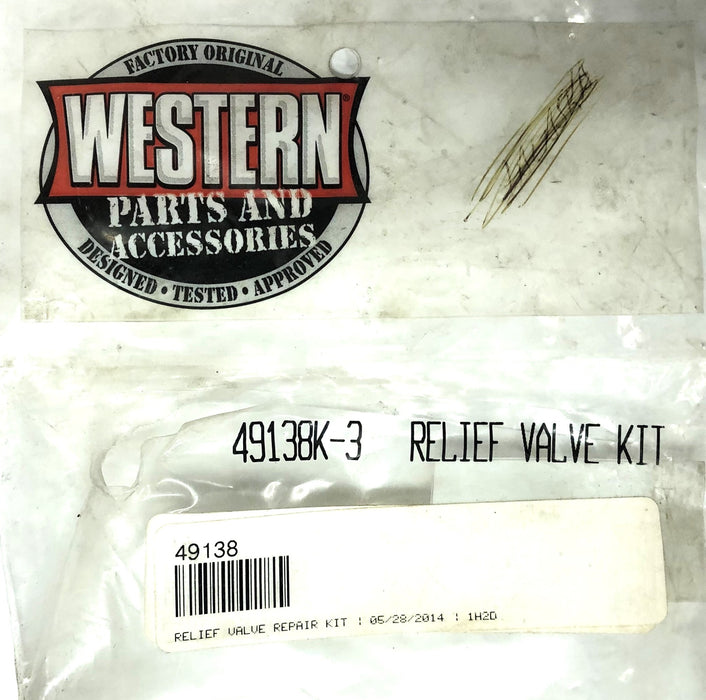 Western Relief Valve Kit 49138K-3 [Lot of 2] NOS