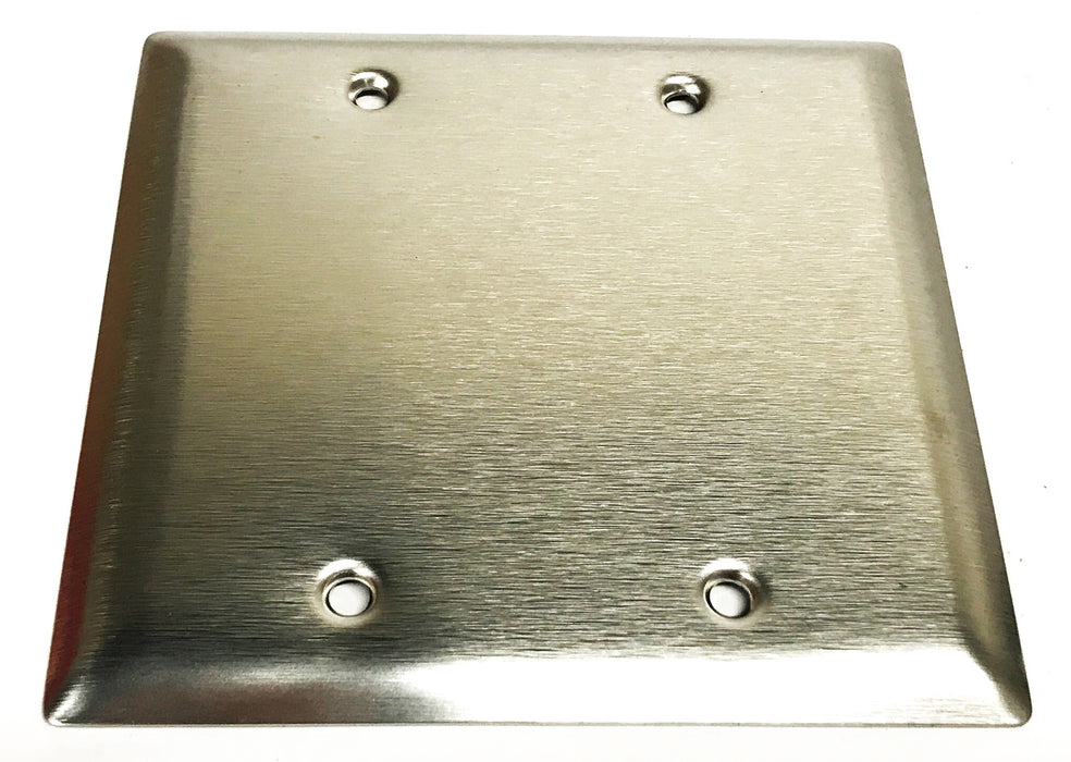 Pass & Seymour Stainless Steel Standard Blank Wallplate SS23 [Lot of 5] NOS
