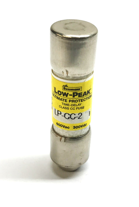Cooper Bussmann Class CC Time Delay Fuse LP-CC-2 [Lot of 3] NOS