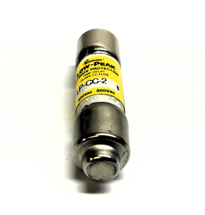 Cooper Bussmann Class CC Time Delay Fuse LP-CC-2 [Lot of 3] NOS