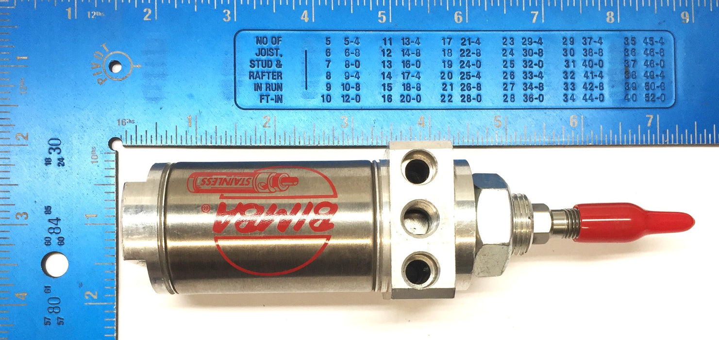 Bimba Pneumatic Air Cylinder BFM-171-DNRG NOS