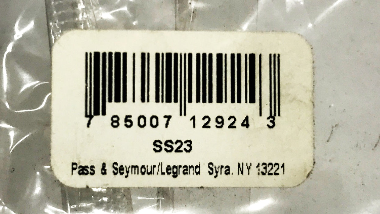 Pass & Seymour Stainless Steel Standard Blank Wallplate SS23 [Lot of 5] NOS