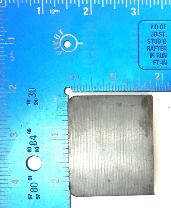Unbranded 2" x 1-5/8" x 1" Ceramic Unmagnetized Ferrite Magnet [Lot of 10] NOS