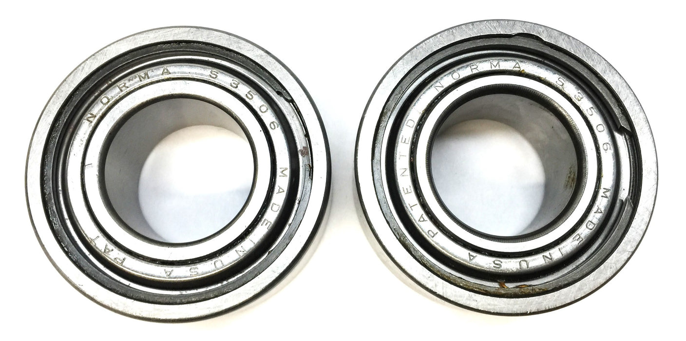 Norma Single-Row Ball Bearing S3506 [Lot of 2] NOS