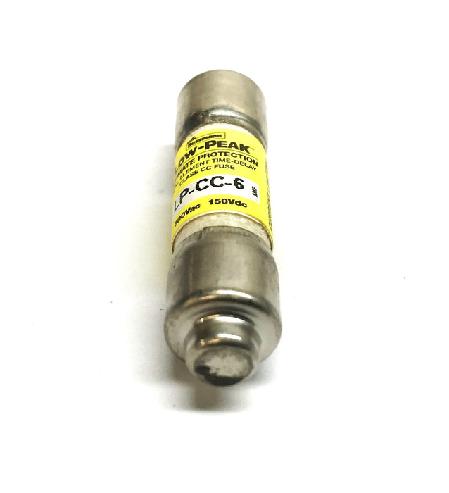 Cooper Bussmann Class CC Time Delay Fuse LP-CC-6 [Lot of 2] NOS