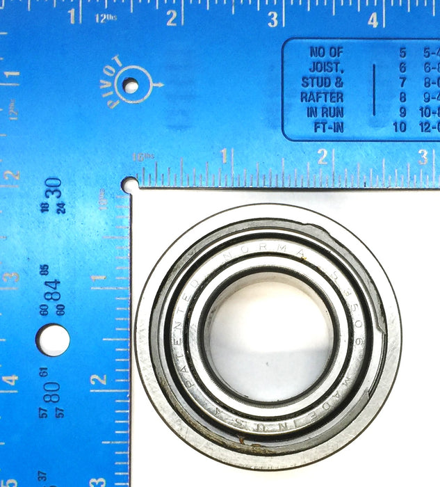 Norma Single-Row Ball Bearing S3506 [Lot of 2] NOS