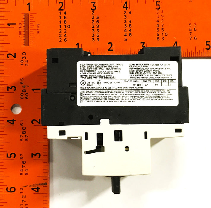 Siemens Motor Starter Circuit Breaker 3RV1021-1CA10 NOS