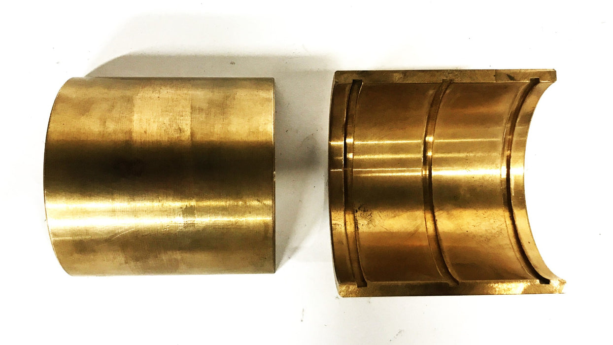 Unbranded 2-5/8 Bronze Split Bearing/Bushing NOS