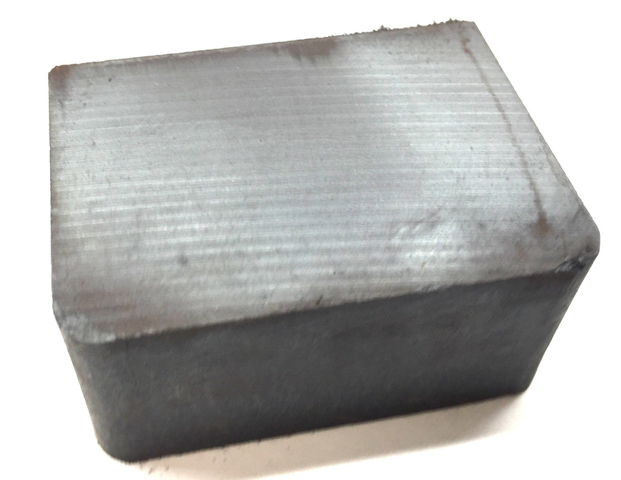 Unbranded 2" x 1-1/2" x 1" Ceramic Unmagnetized Ferrite Magnet [Lot of 5] NOS