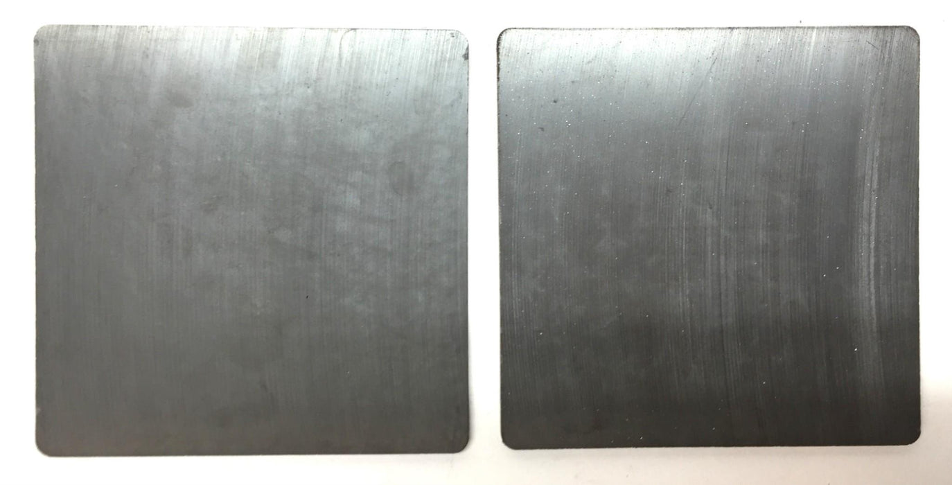Unbranded Ceramic Ferrite Unmagnetized Magnet 4" x 4" x 1/8" [Lot of 2] NOS