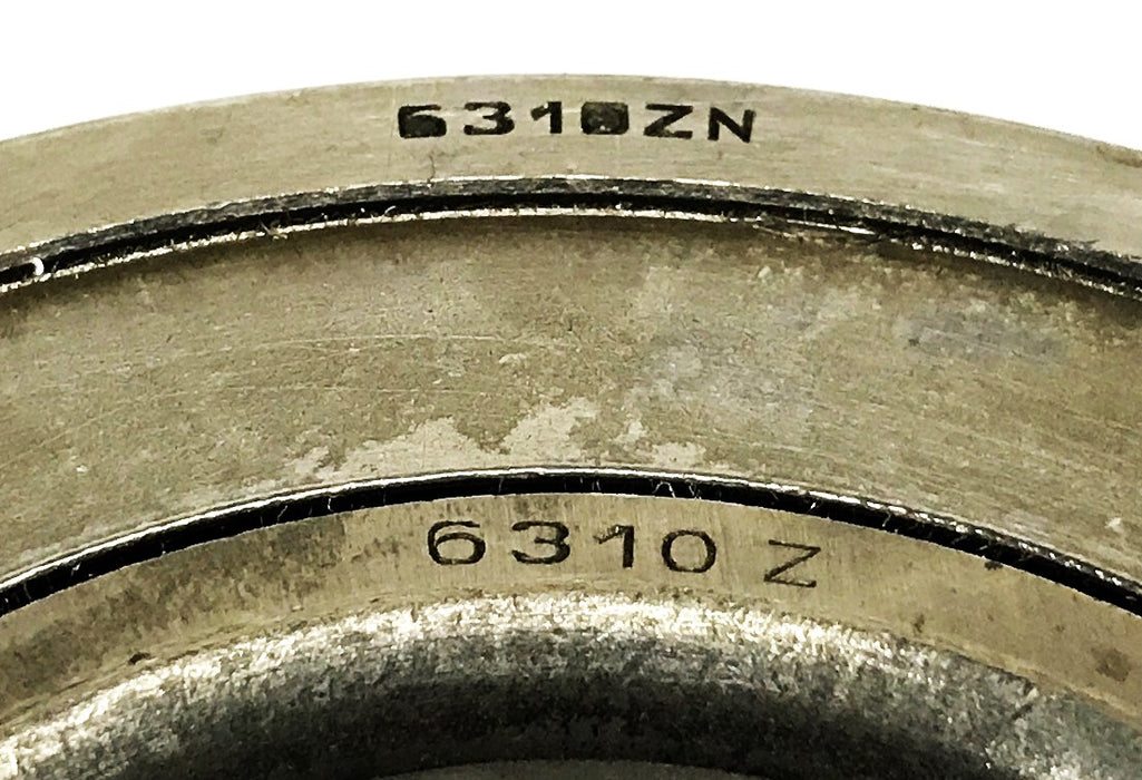 VKF Deep Groove Ball Bearing Single Side Metal Shielded 6310ZN NOS