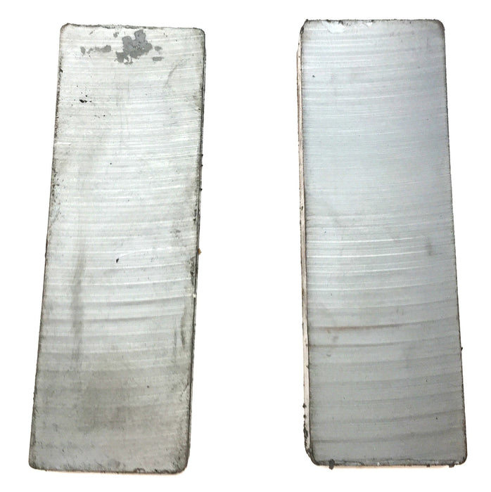 Unbranded C8 Magnetized Ceramic Ferrite Magnet 6" x 2" x 1/2" [Lot of 2] NOS