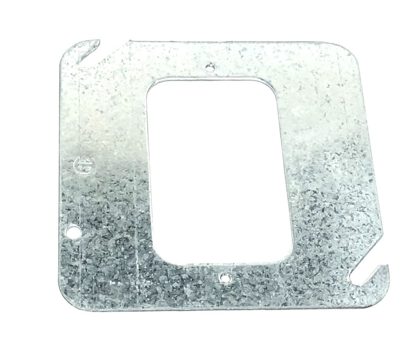 Crouse Hinds One Device Steel Flat 4 Inch Outlet Box Cover TP480 [Lot of 17] NOS