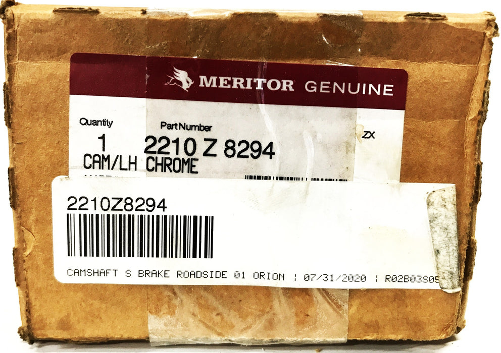 Meritor Left Hand Chrome Camshaft Meritor 2210Z8294 NOS