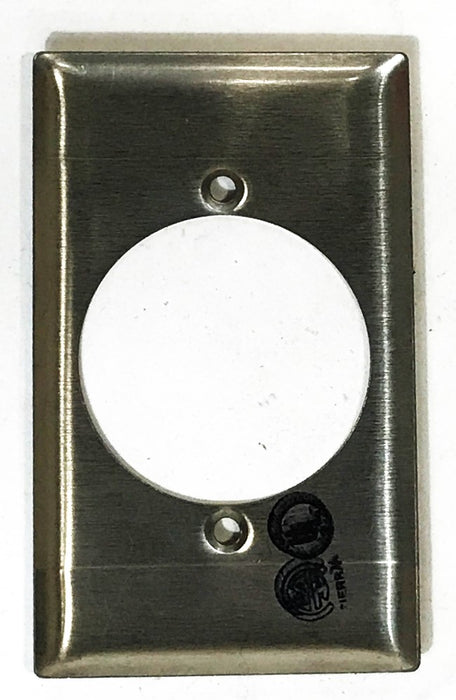 Sierra Electric Stainless Steel High Voltage Wall Plate SS723 [Lot of 6] NOS