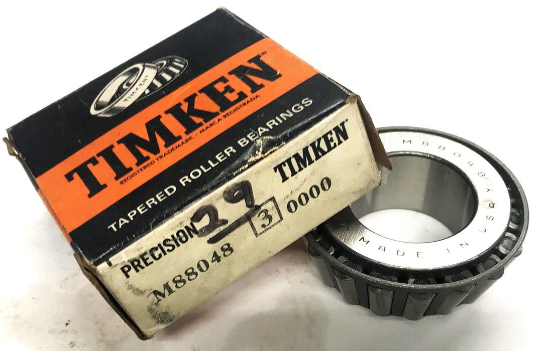 Timken Taper Roller Bearing Made in The USA M88048 NOS