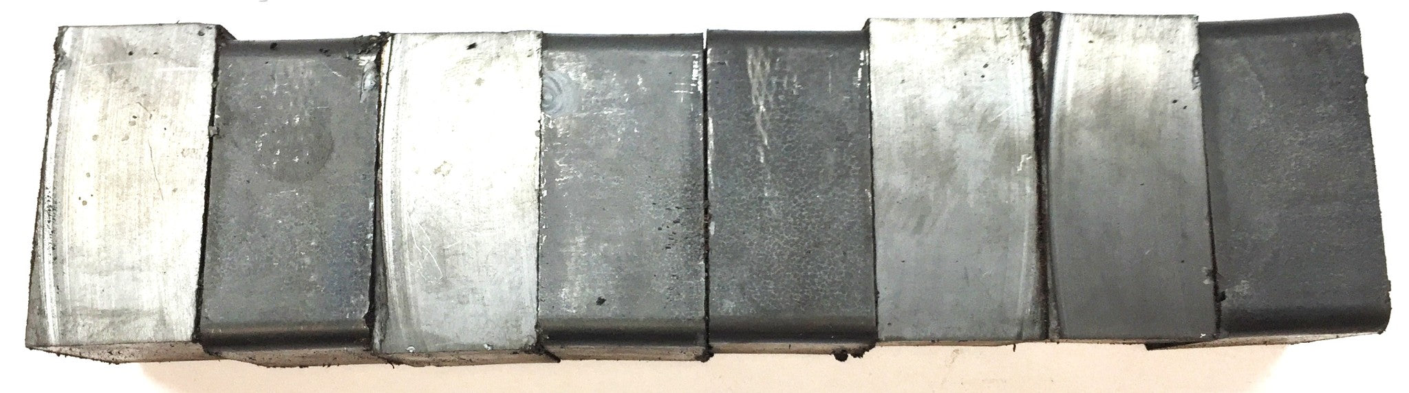 Unbranded 2" x 1-11/16" x 1" Ceramic Magnetized Ferrite Magnet [Lot of 8] NOS